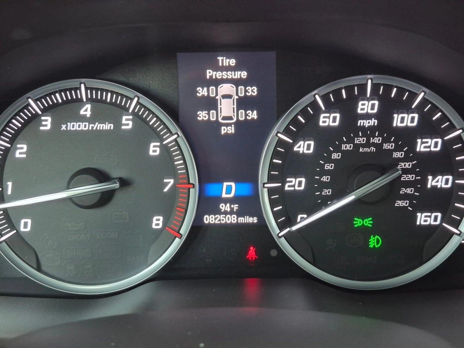 2017 Acura MDX FWD w/Advance Pkg