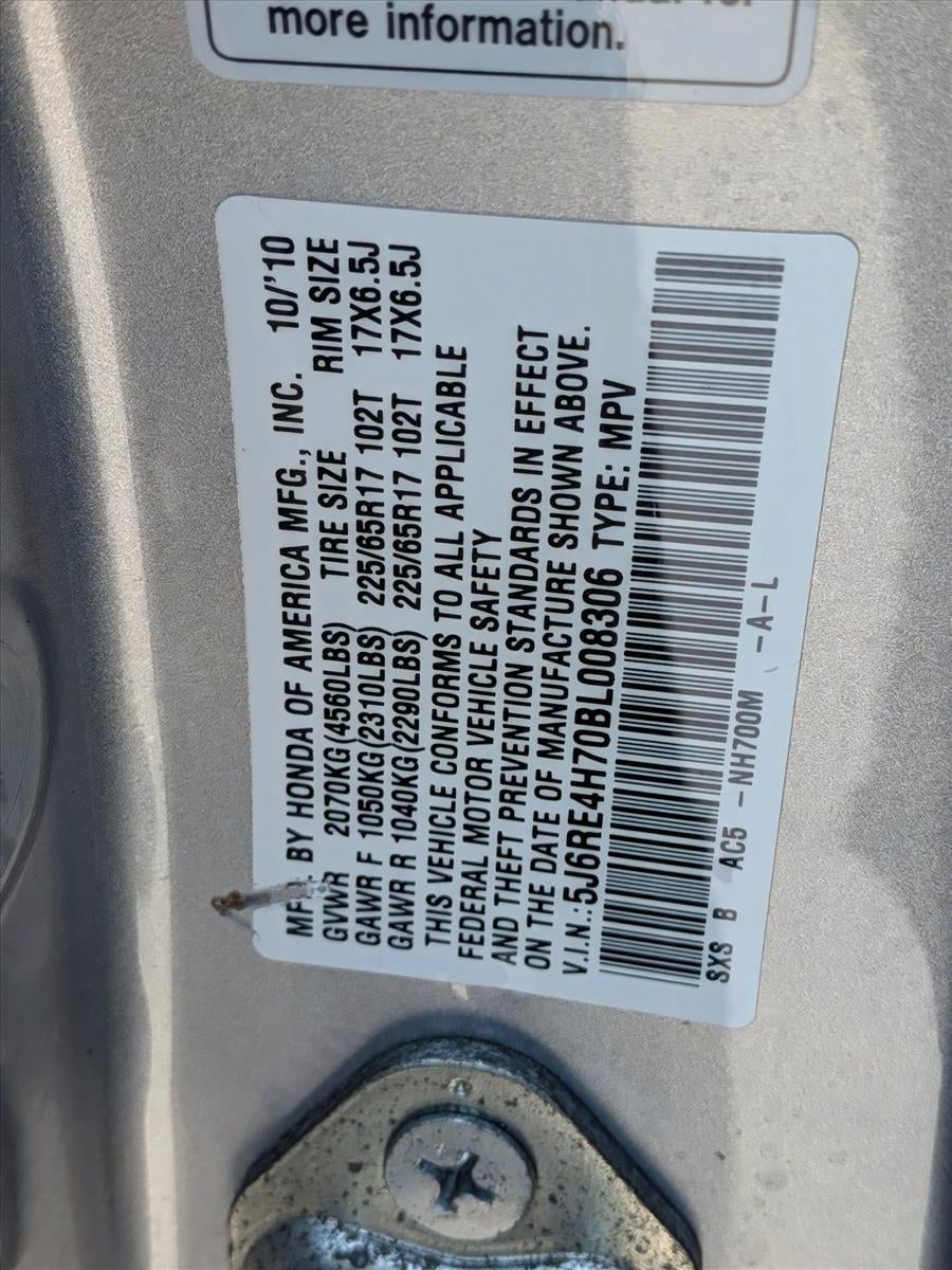 2011 Honda CR-V EX-L 4WD