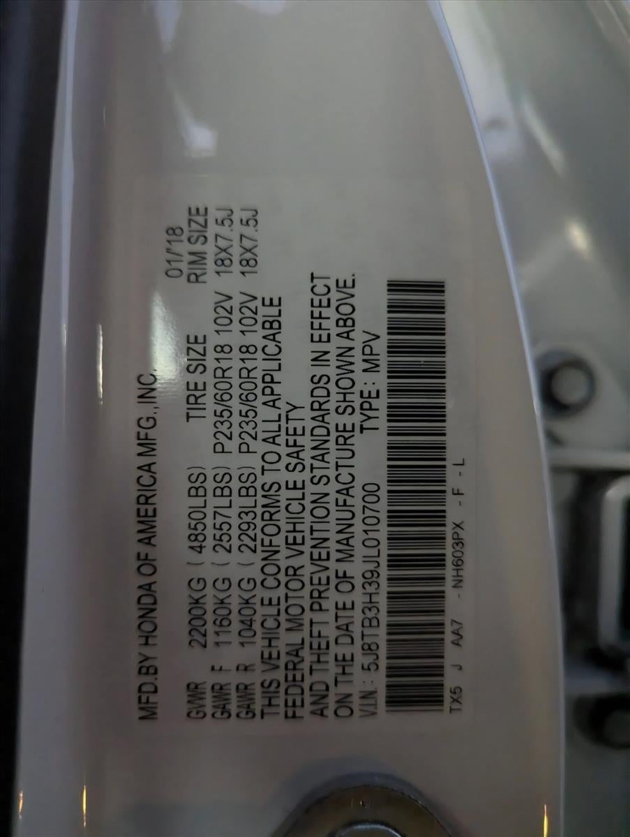 2018 Acura RDX FWD