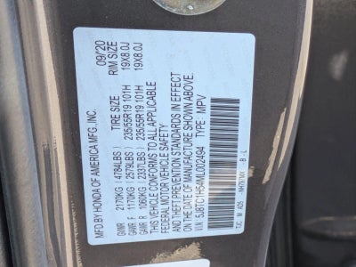 2021 Acura RDX FWD w/Technology Package