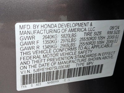 2025 Acura MDX SH-AWD w/A-Spec Package