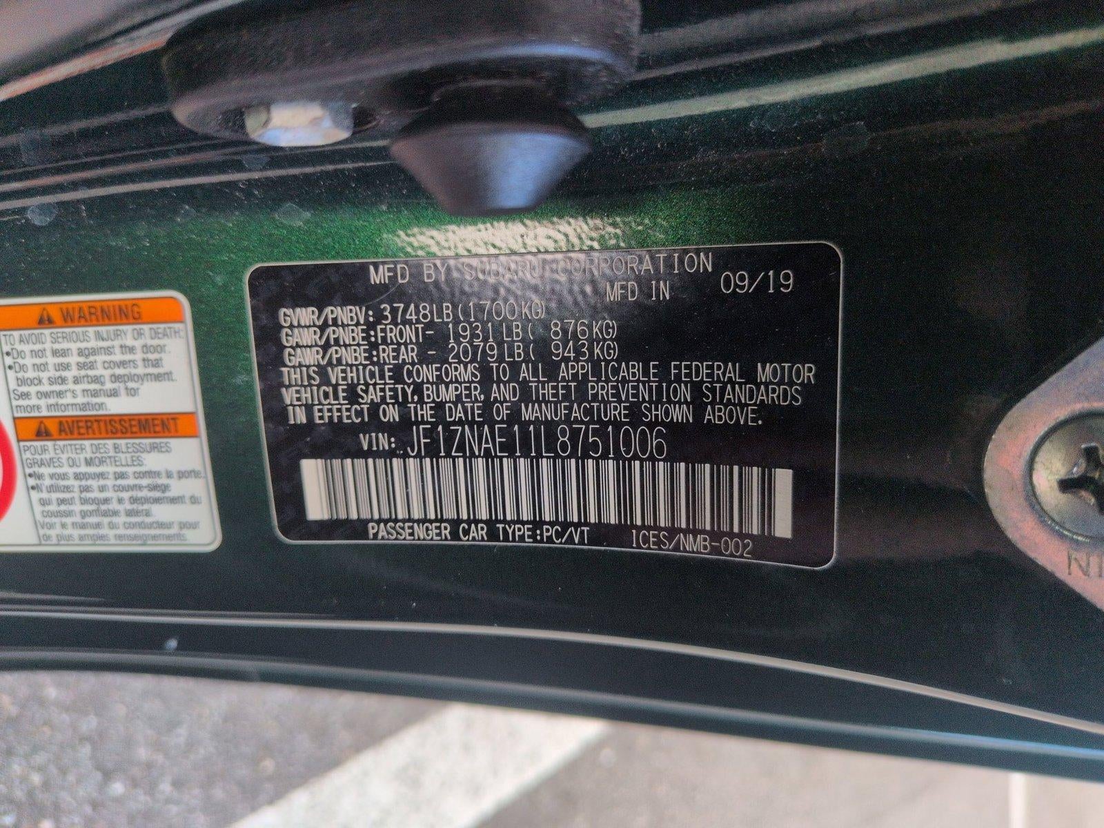 2020 Toyota 86 Hakone Edition Auto (Natl) *Ltd Avail*