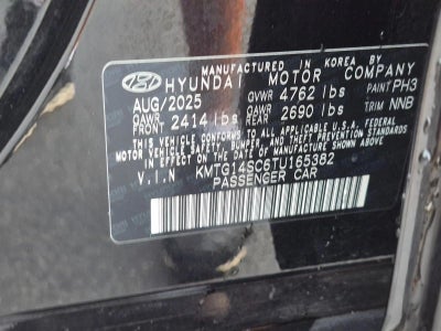 2026 Genesis G70 2.5T RWD