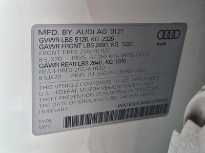 2021 Audi Q3 S line Premium Plus 45 TFSI quattro