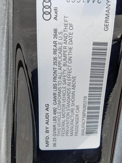 2023 Audi A5 Sportback S line Premium Plus 45 TFSI quattro