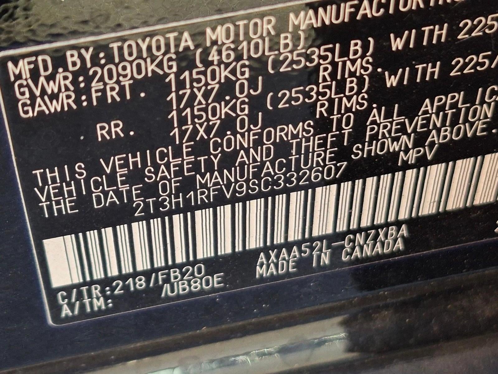 2025 Toyota RAV4 LE FWD (GS)