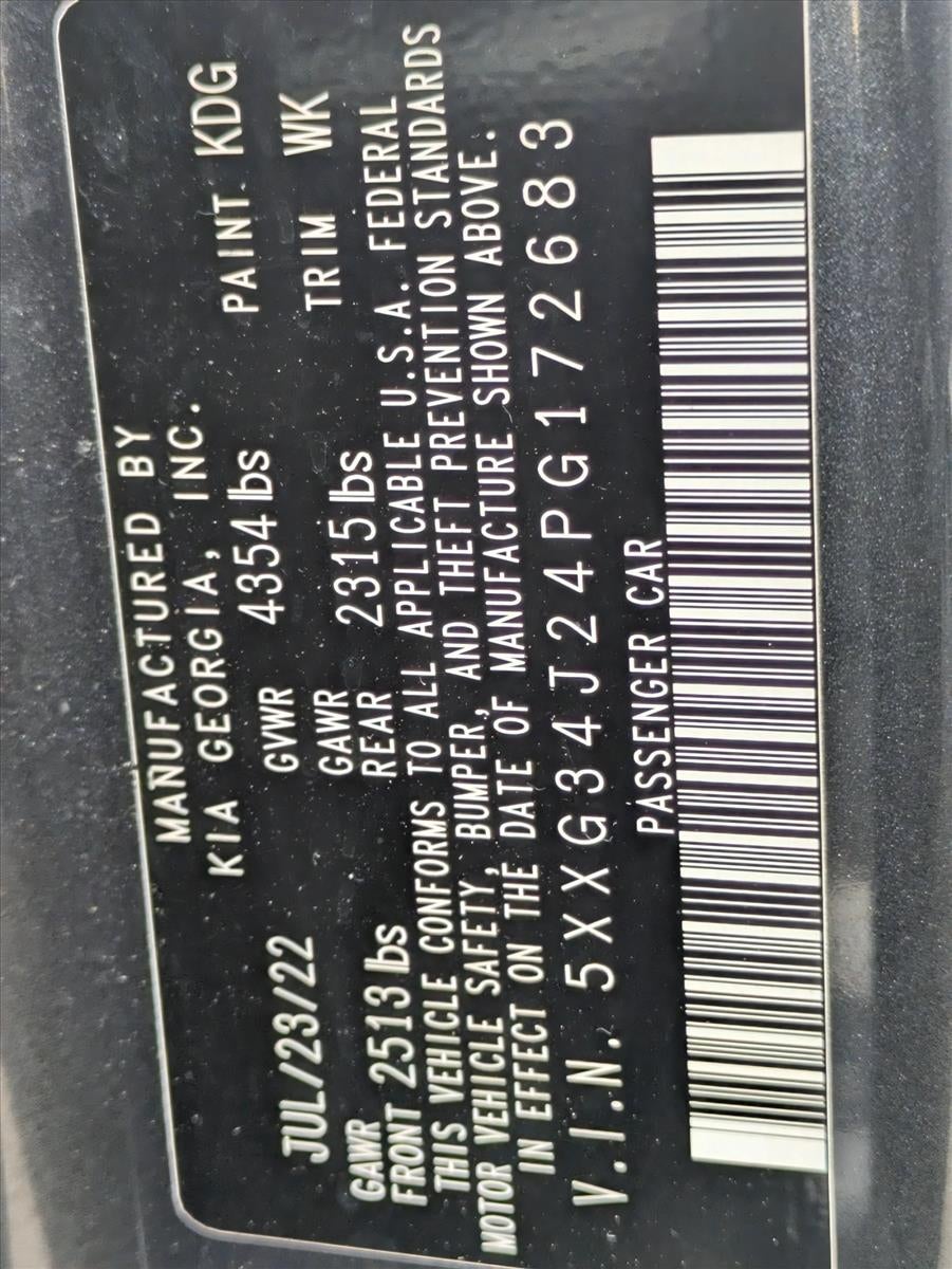 2023 Kia K5 EX Auto FWD