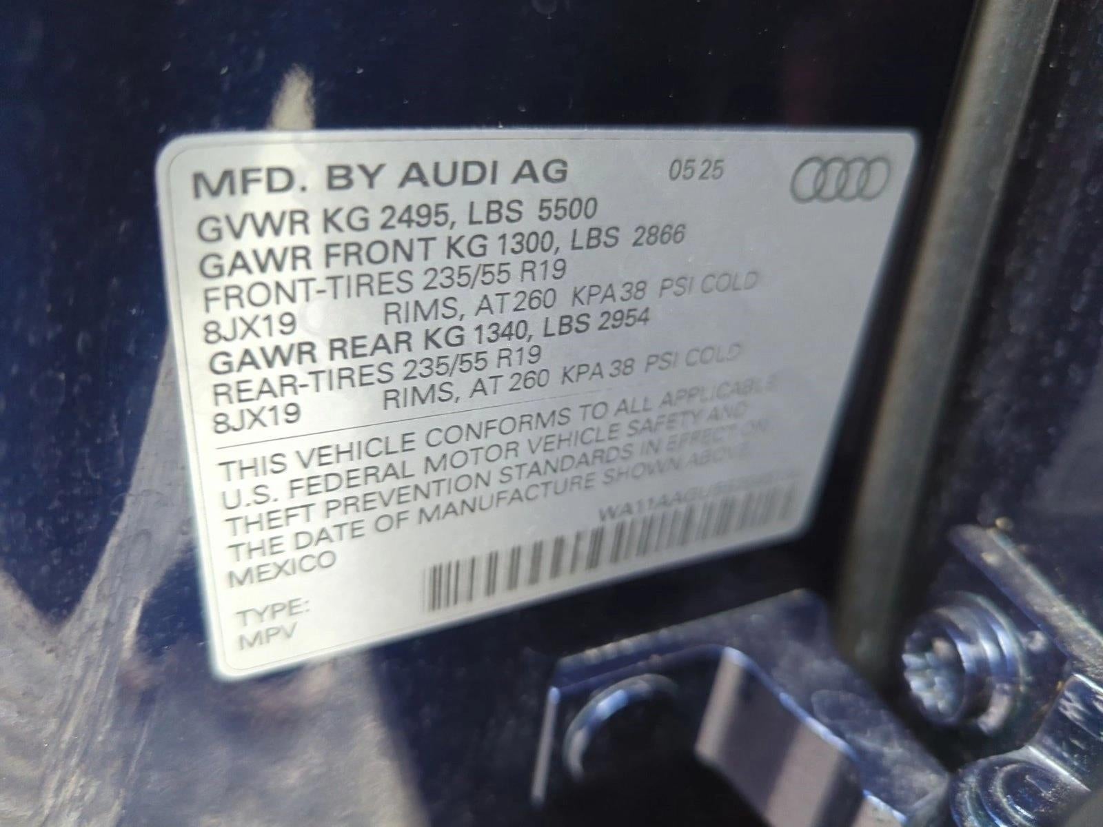 2025 Audi Q5 Premium 2.0 TFSI quattro