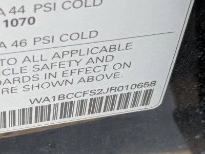 2018 Audi Q3 2.0 TFSI Premium FWD