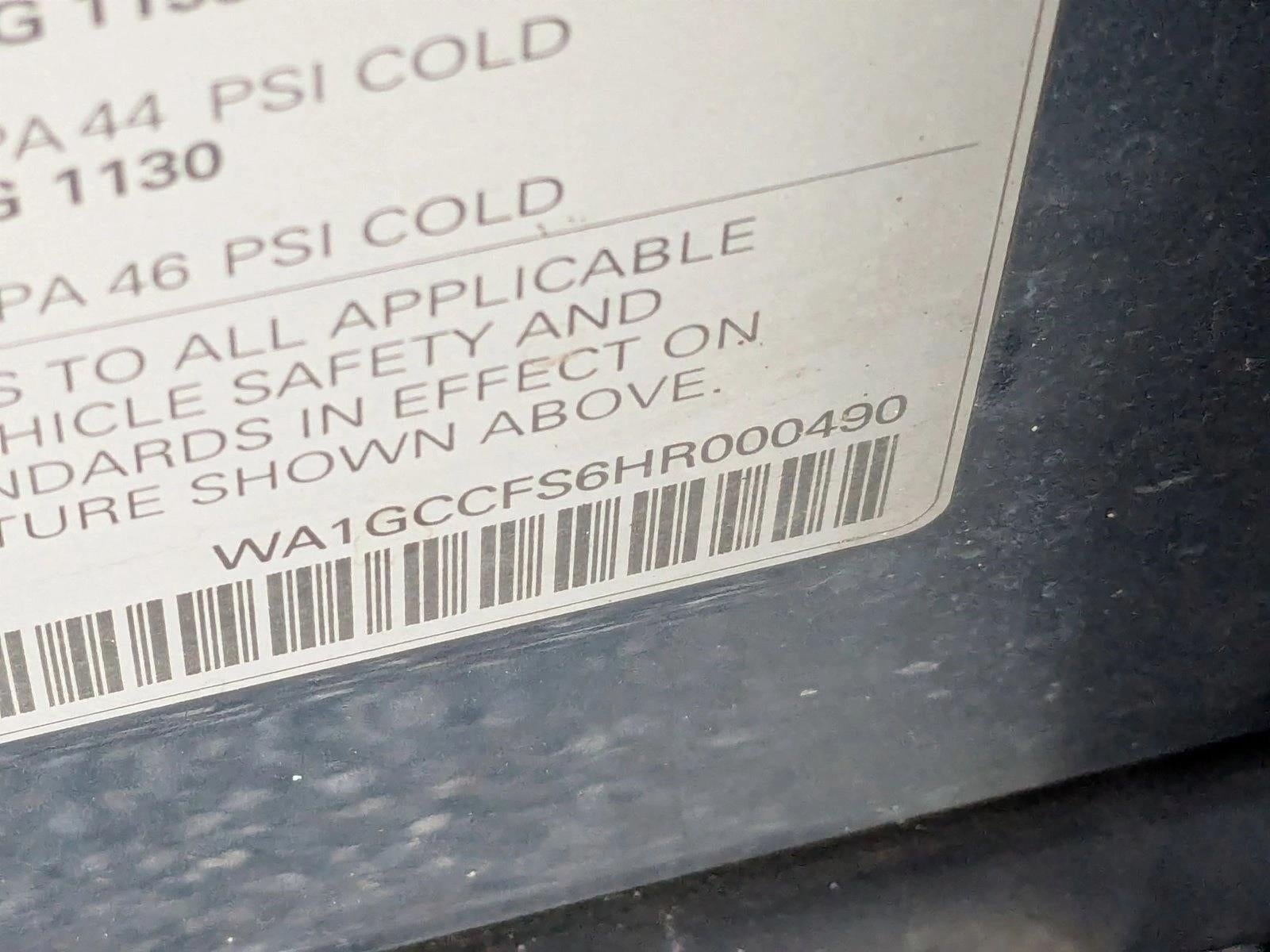 2017 Audi Q3 2.0 TFSI Prestige quattro AWD