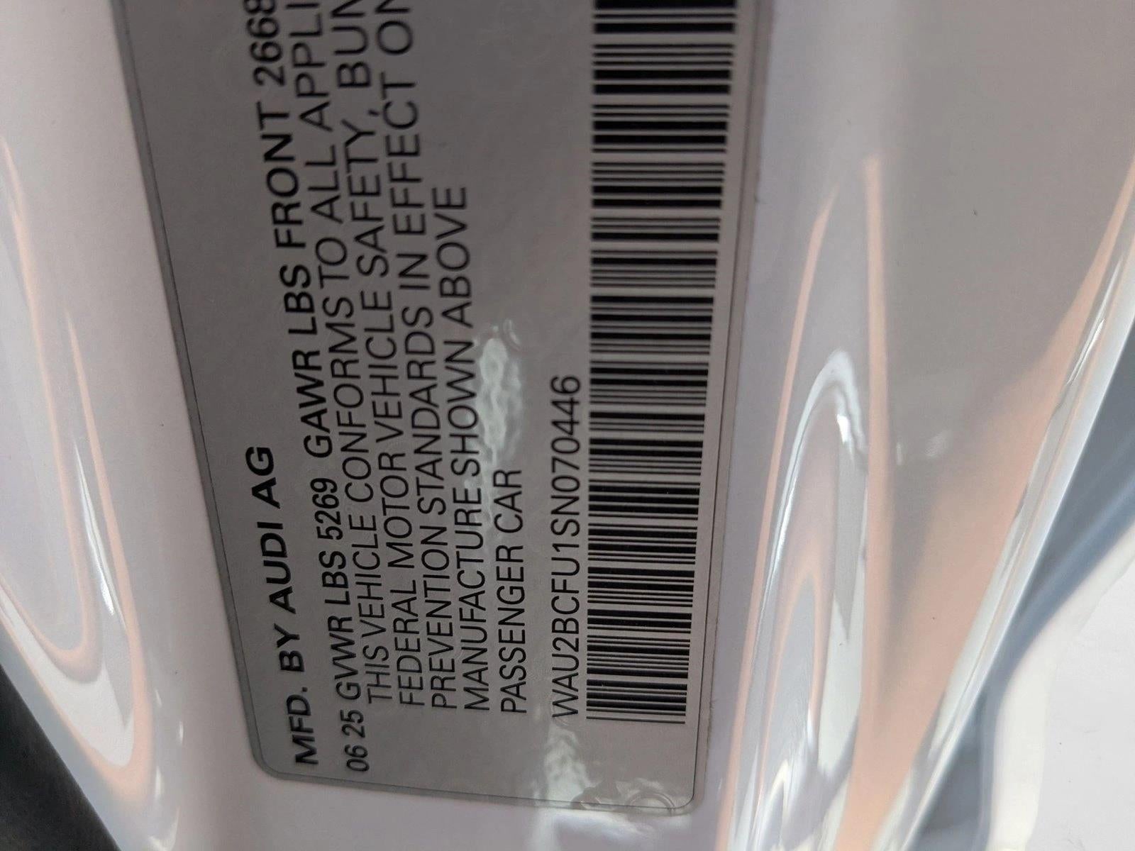 2025 Audi A5 Premium Plus 2.0 TFSI quattro