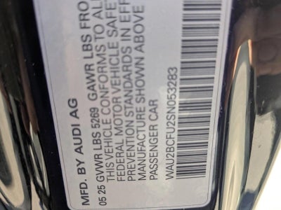 2025 Audi A5 Premium Plus 2.0 TFSI quattro