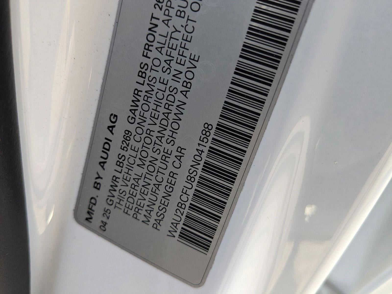 2025 Audi A5 Premium Plus 2.0 TFSI quattro