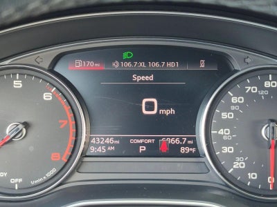 2021 Audi A4 Sedan Premium 40 TFSI quattro