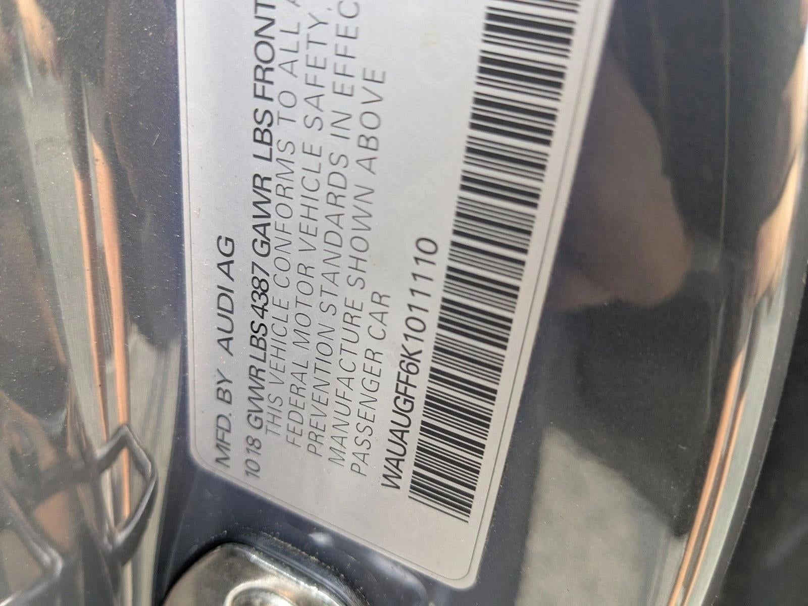 2019 Audi A3 Sedan Premium 40 TFSI