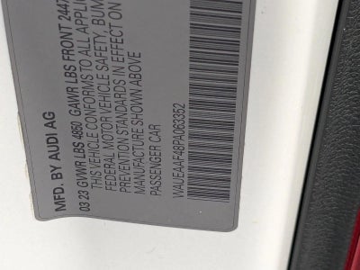 2023 Audi A4 Sedan S line Premium Plus 45 TFSI quattro