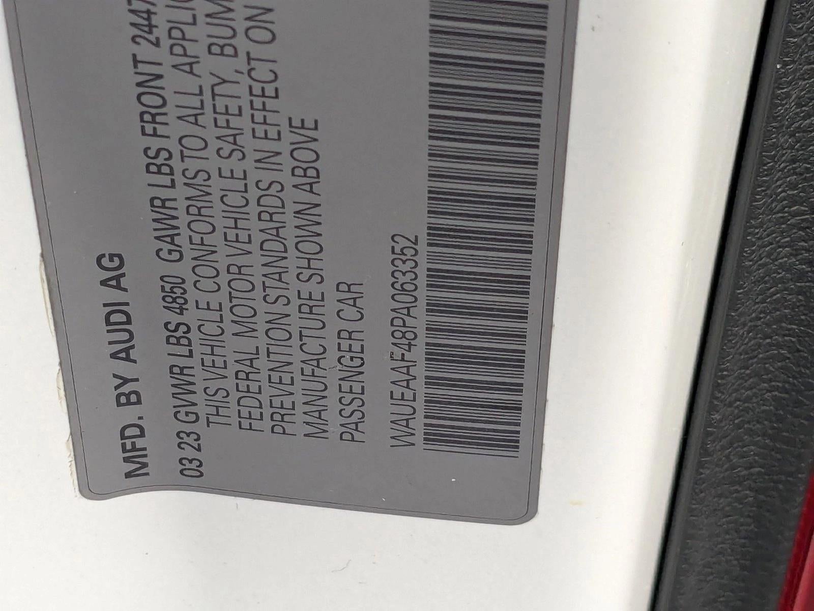 2023 Audi A4 Sedan S line Premium Plus 45 TFSI quattro