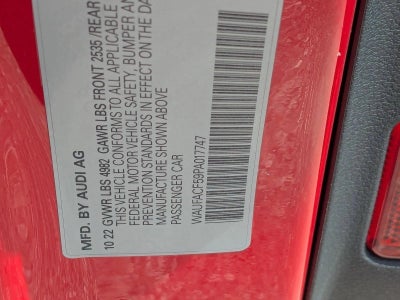 2023 Audi A5 Sportback S line Premium Plus 45 TFSI quattro