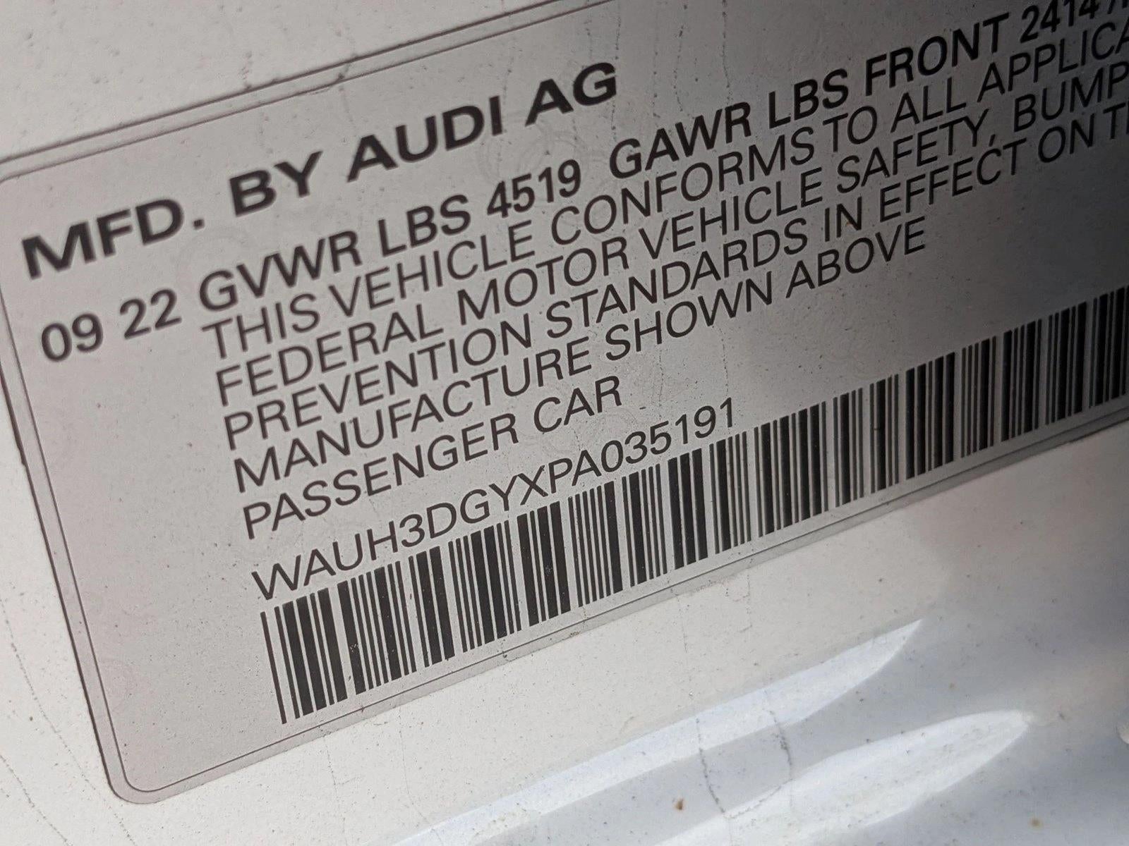 2023 Audi S3 Premium Plus 2.0 TFSI quattro