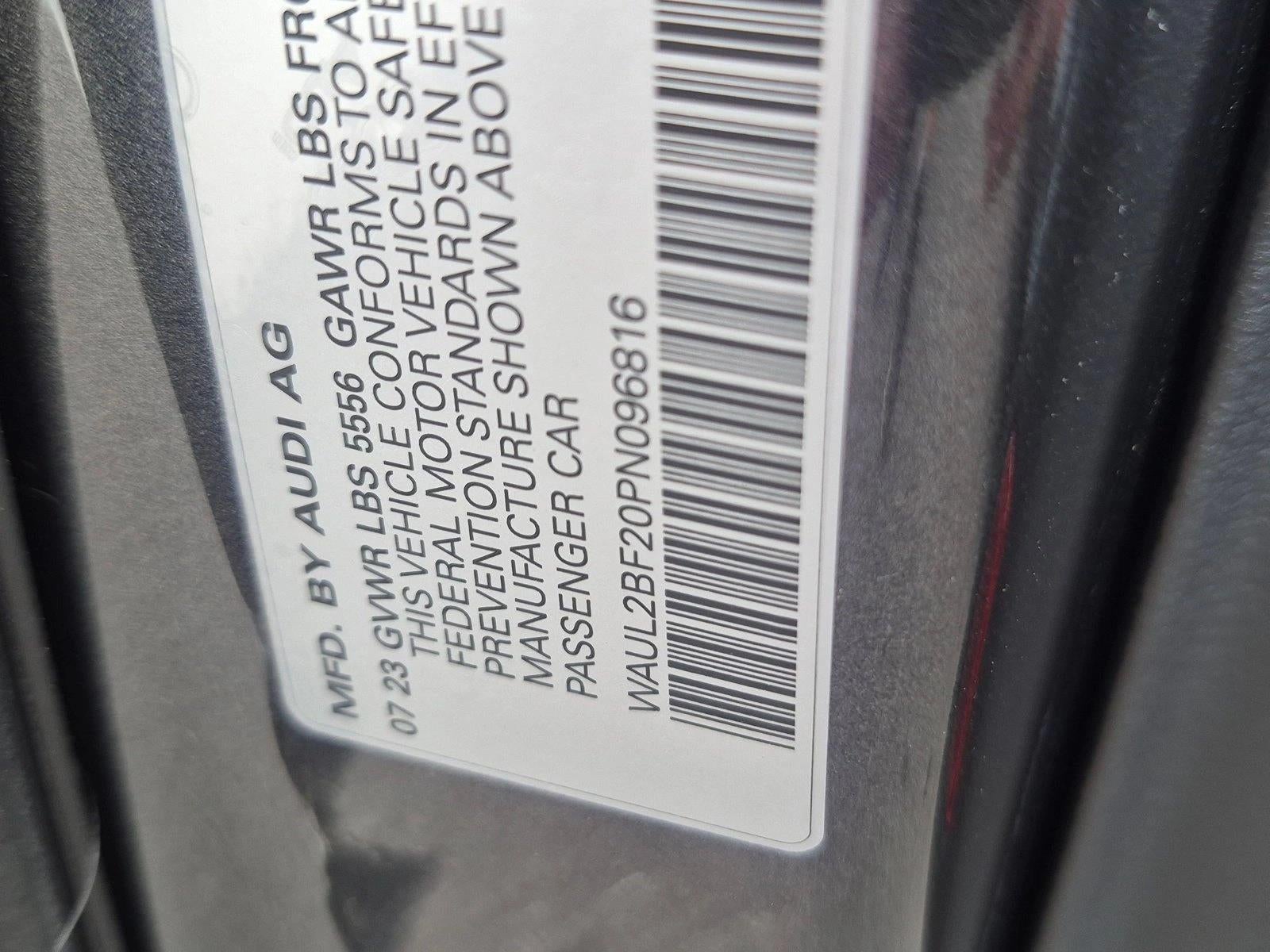 2023 Audi A6 Sedan Premium Plus 55 TFSI quattro