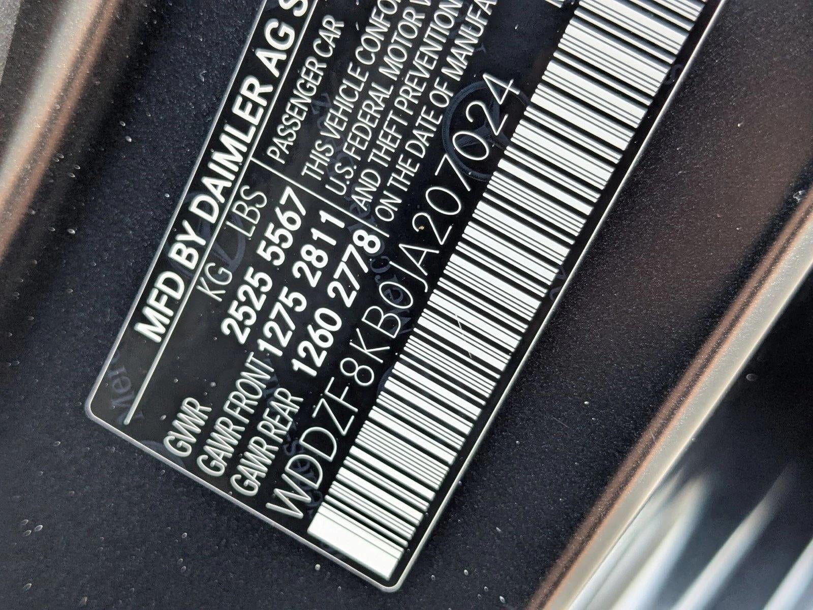 2018 Mercedes-Benz E-Class AMG® E 63 S 4MATIC® Sedan