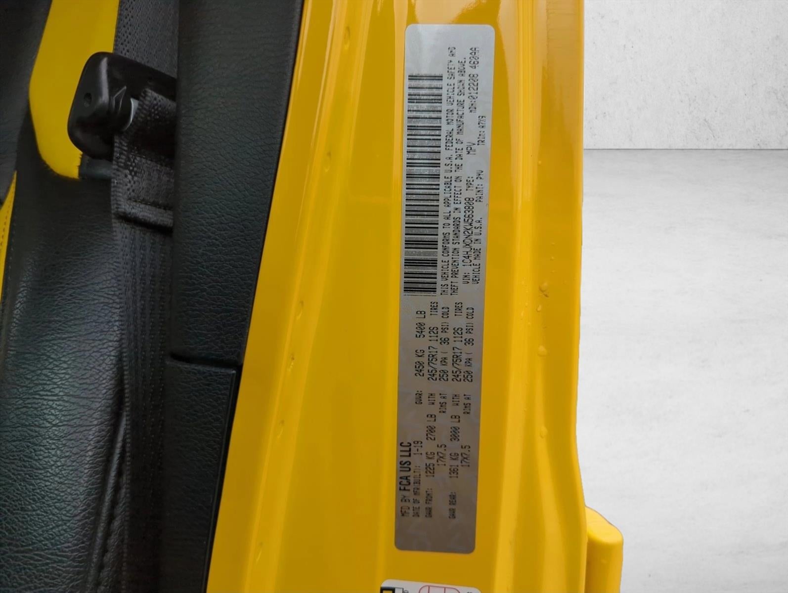 2019 Jeep Wrangler Unlimited Sport S 4x4