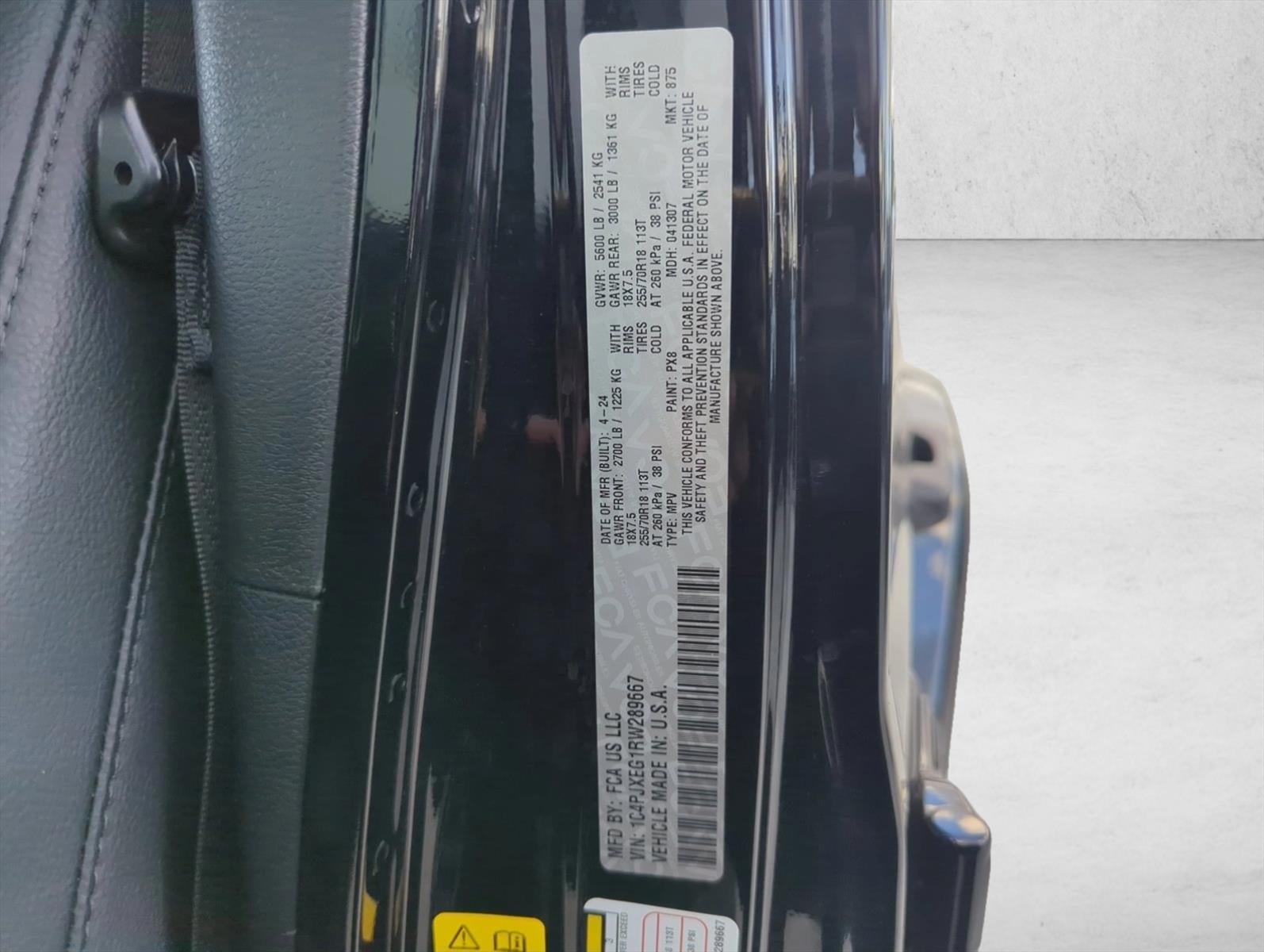 2024 Jeep Wrangler Sahara 4 Door 4x4