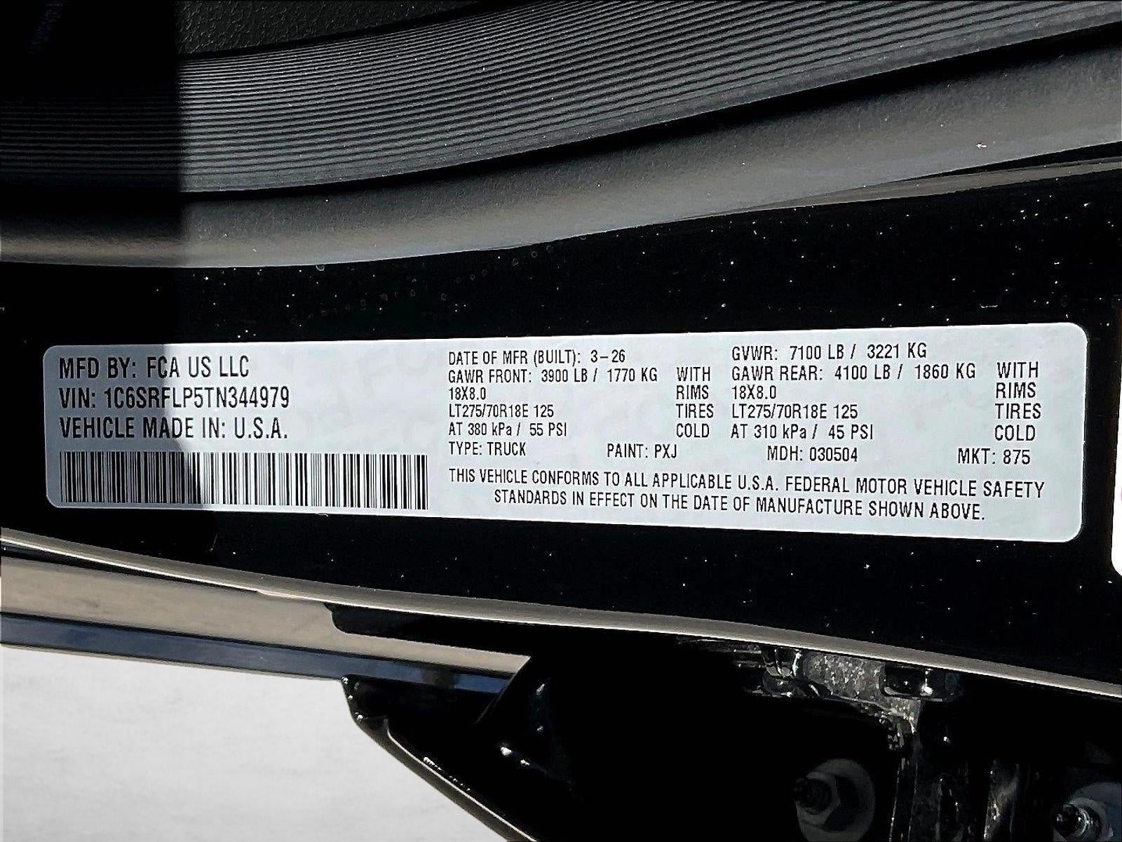 2026 RAM 1500 Rebel 4x4 Crew Cab 5'7" Box