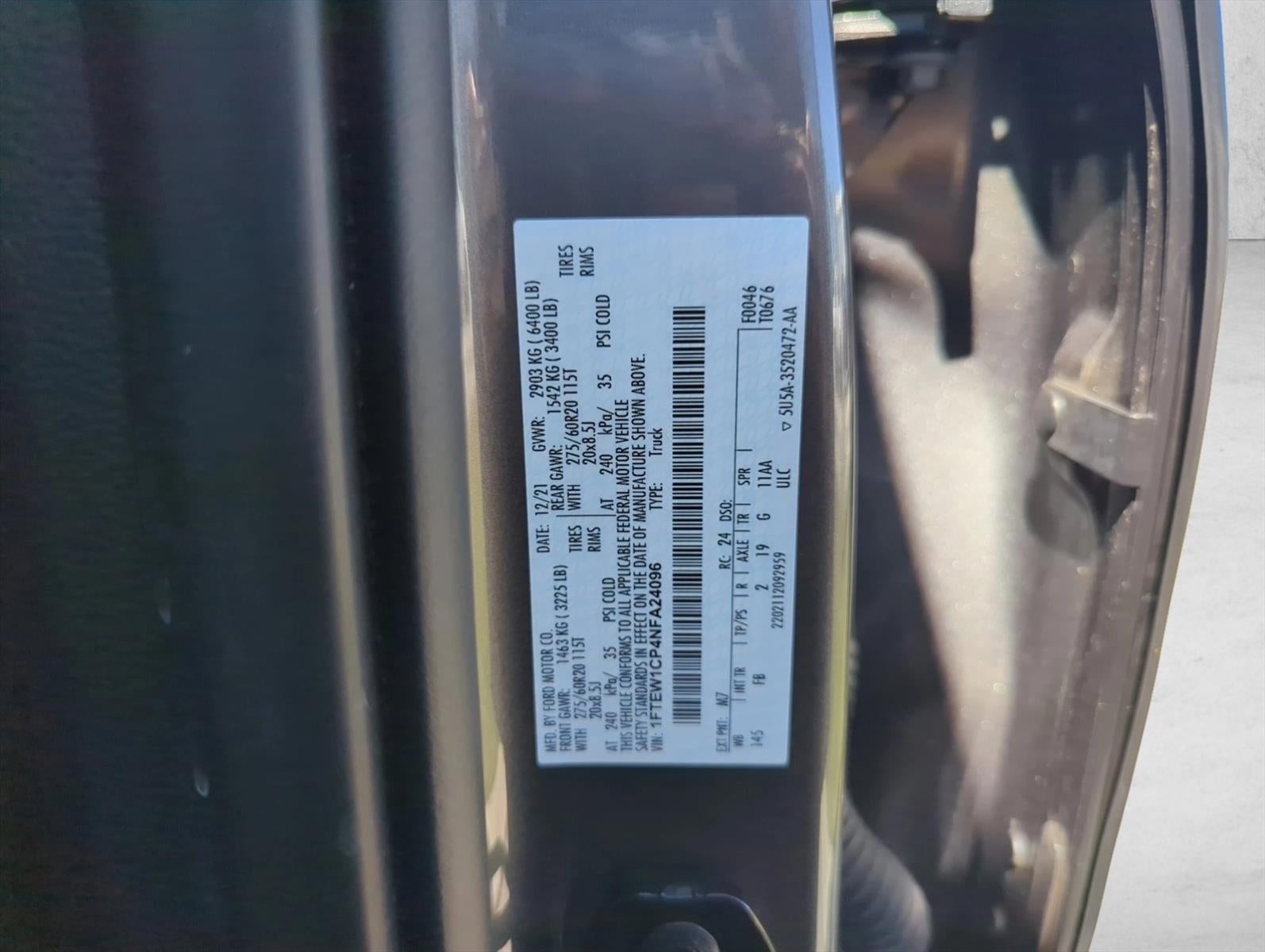 2022 Ford F-150 XLT 2WD SuperCrew 5.5' Box