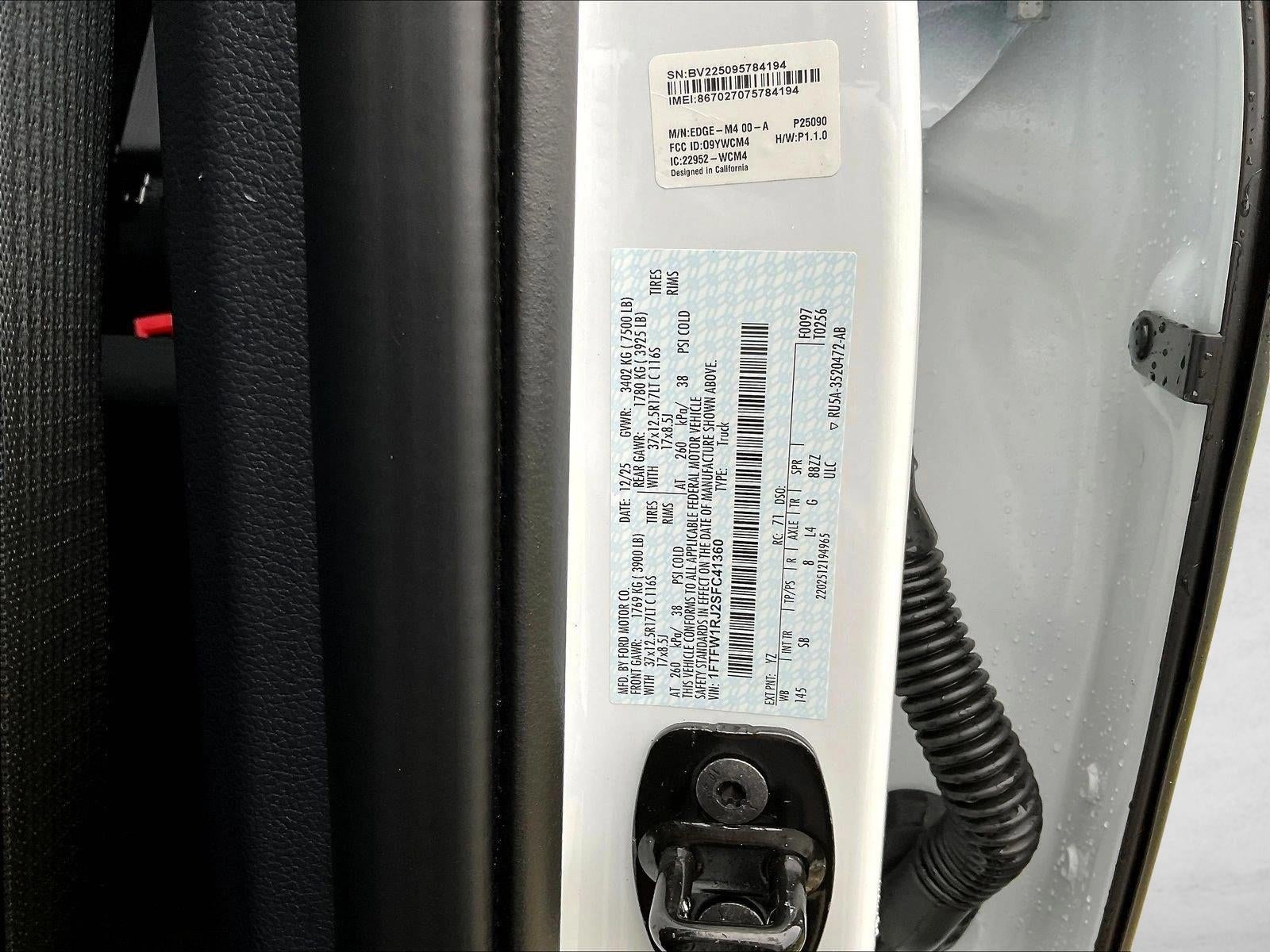 2025 Ford F-150 Raptor 4WD SuperCrew 5.5' Box