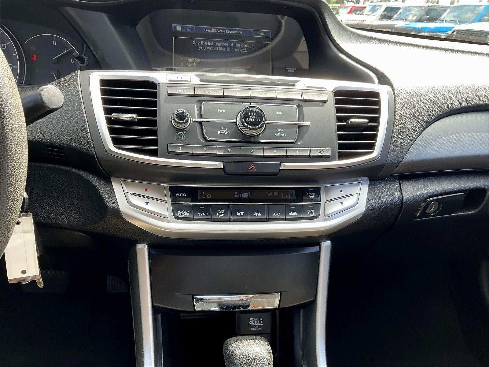 2015 Honda Accord Coupe LX-S CVT