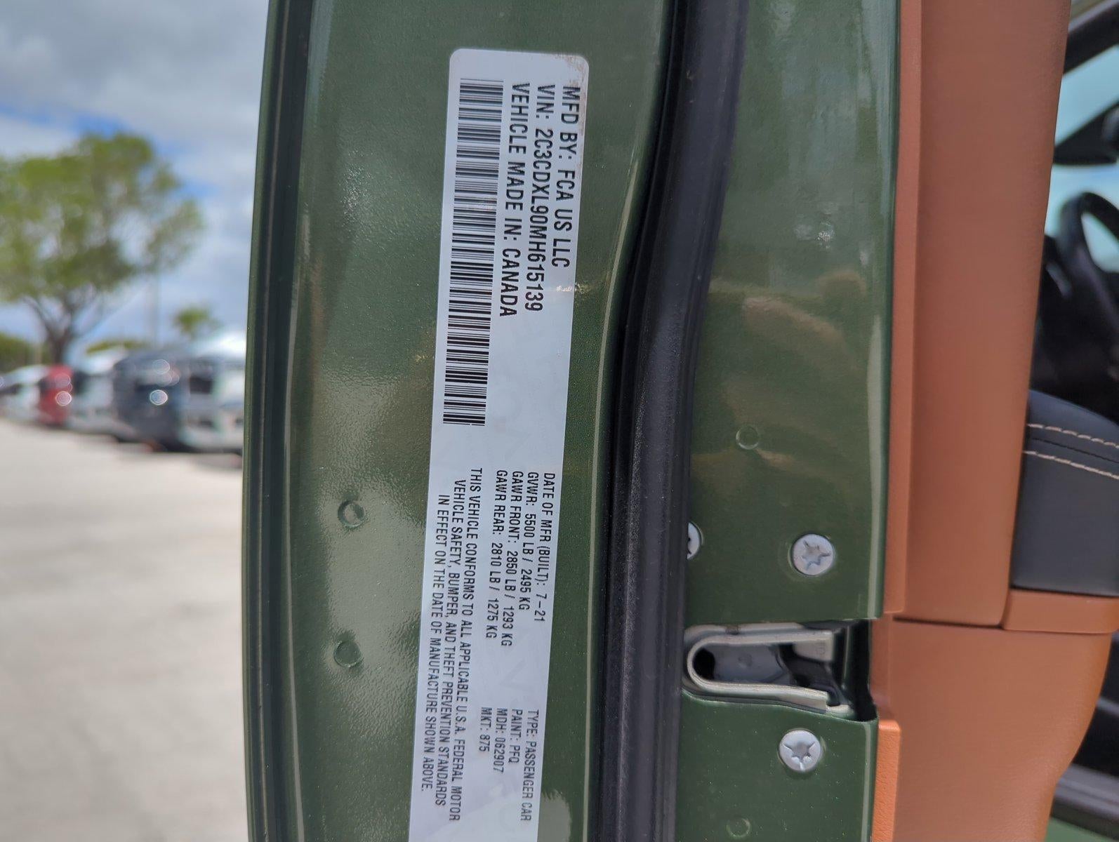 2021 Dodge Charger SRT Hellcat Widebody RWD