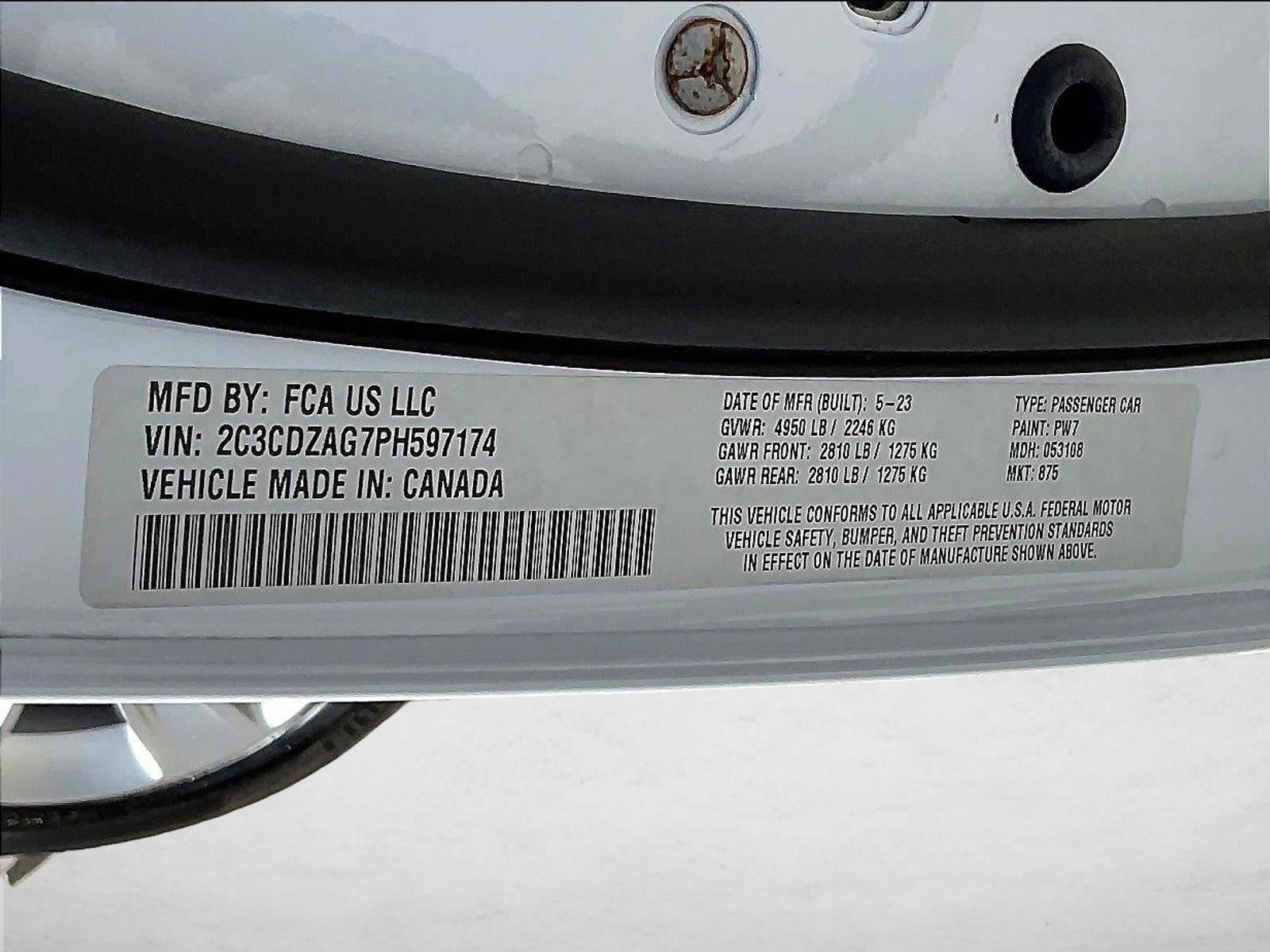 2023 Dodge Challenger SXT RWD