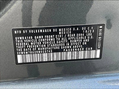 2024 Volkswagen Jetta S Auto