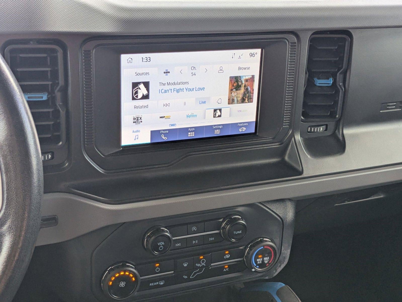 2022 Ford Bronco Black Diamond 4 Door 4x4