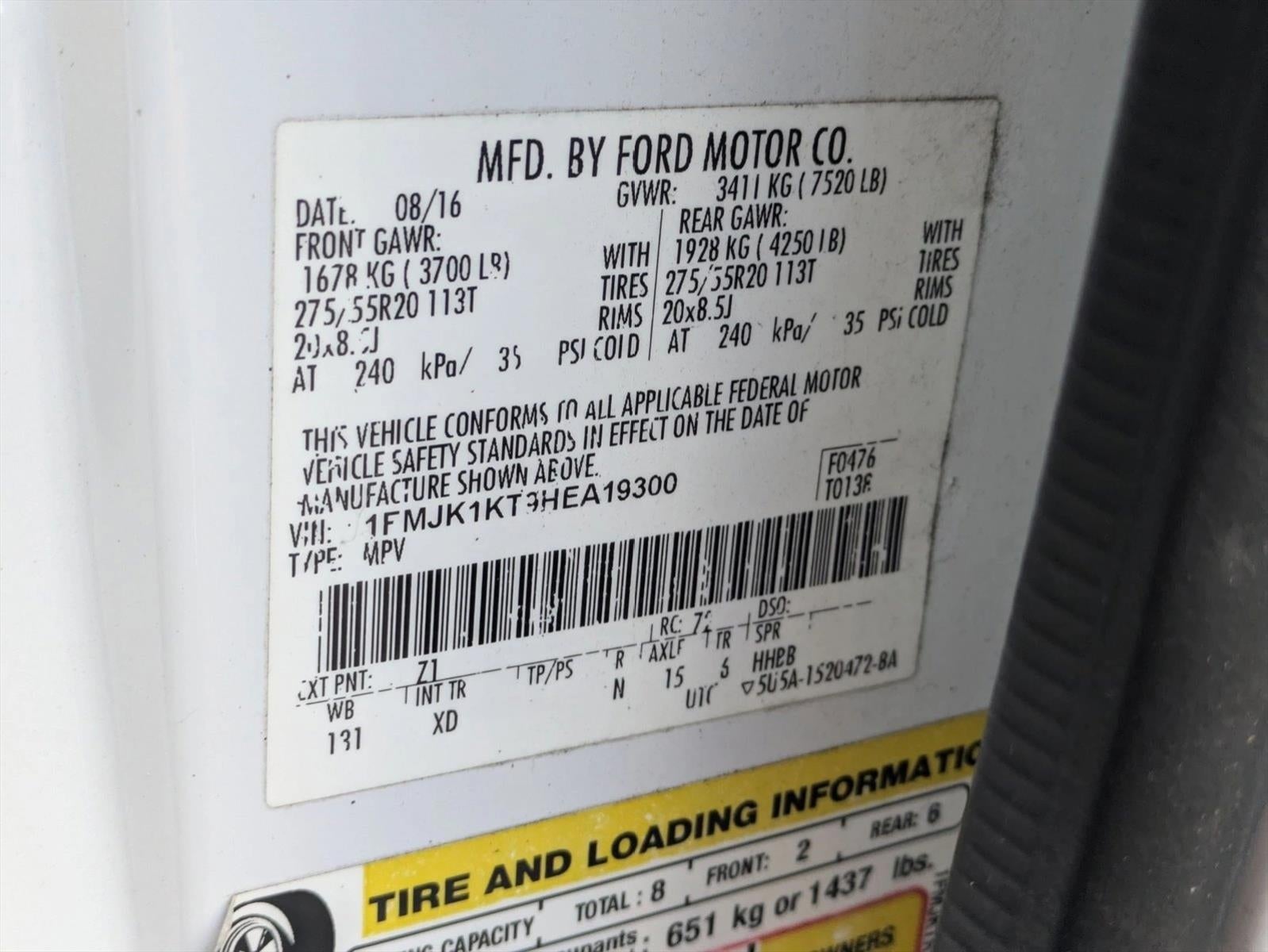 2017 Ford Expedition EL Limited 4x2