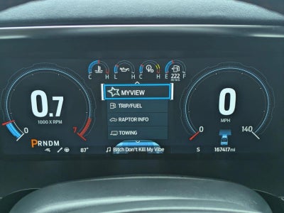 2022 Ford F-150 Raptor 4WD SuperCrew 5.5' Box