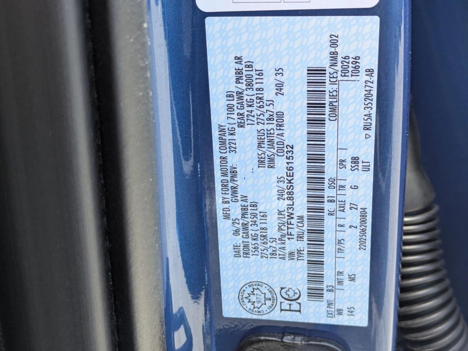 2025 Ford F-150 XLT 4WD SuperCrew 5.5' Box