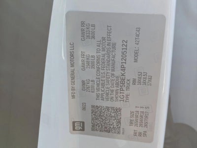 2023 GMC Canyon Crew Cab Short Box 2-Wheel Drive Elevation