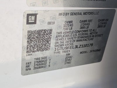 2020 GMC Sierra 1500 Crew Cab Short Box 4-Wheel Drive Denali