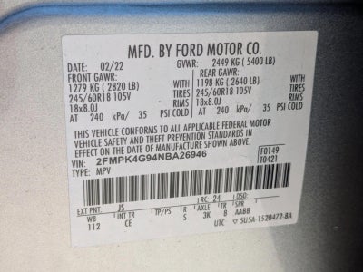 2022 Ford Edge SE AWD