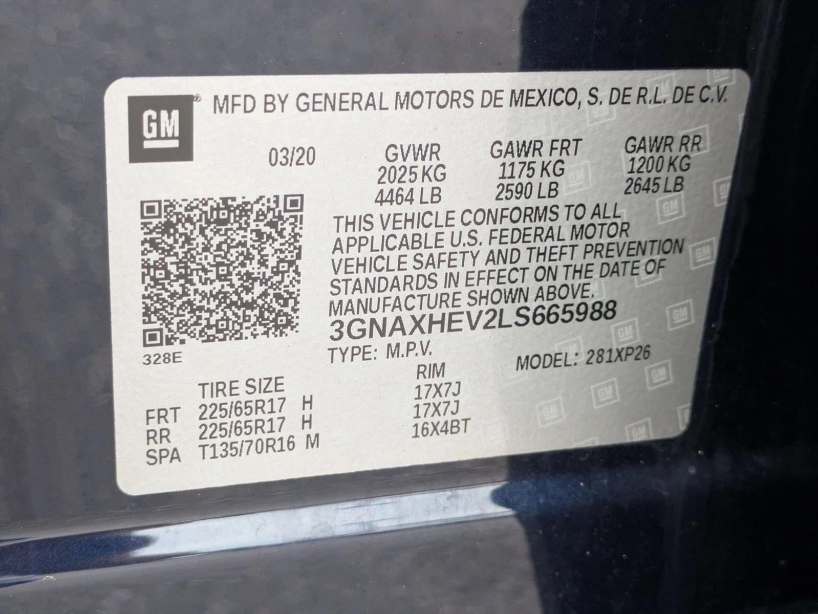 2020 Chevrolet Equinox FWD LS
