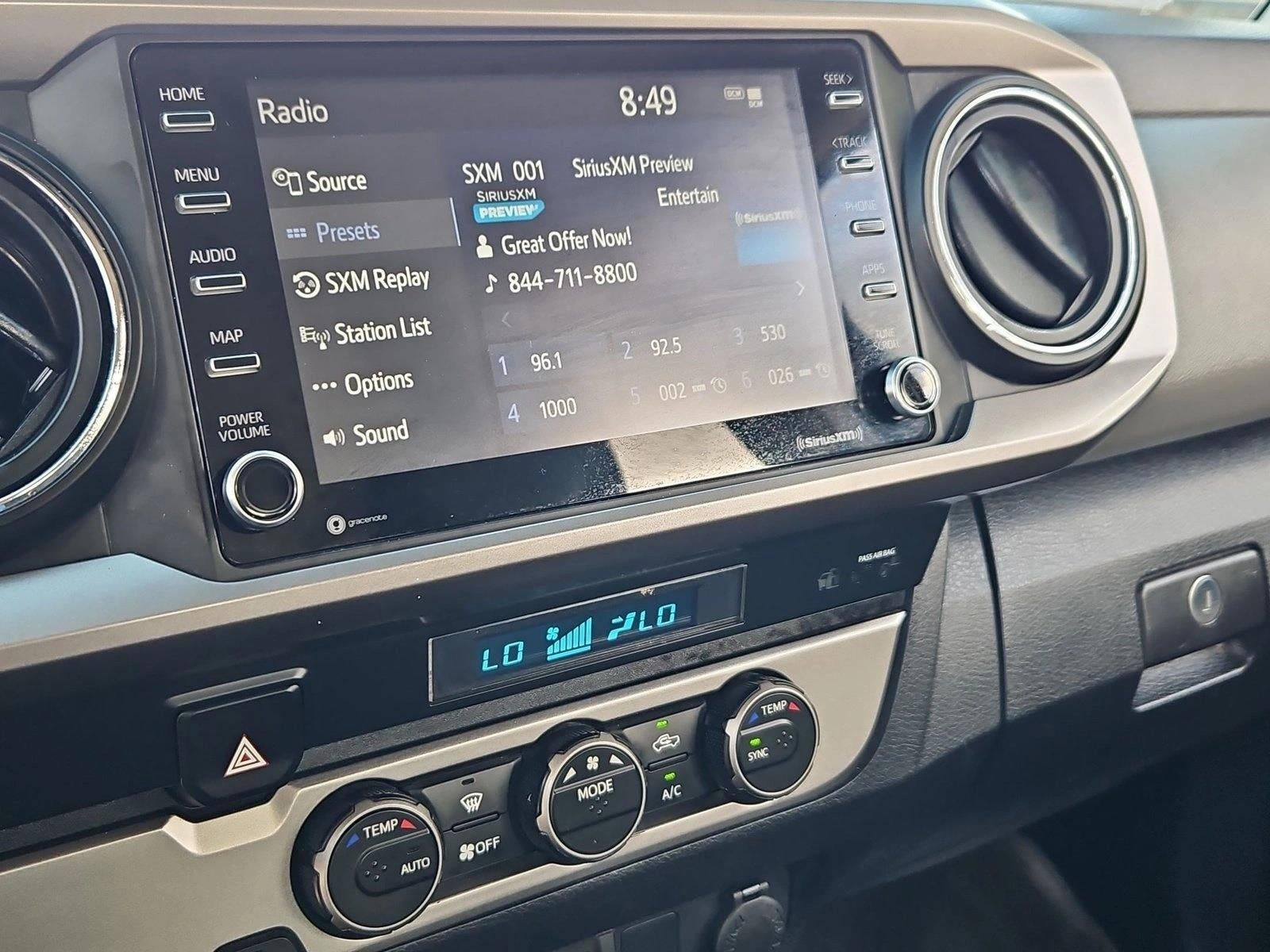 2022 Toyota Tacoma 2WD 2WD SR5 Double Cab 5' Bed V6 AT (GS)