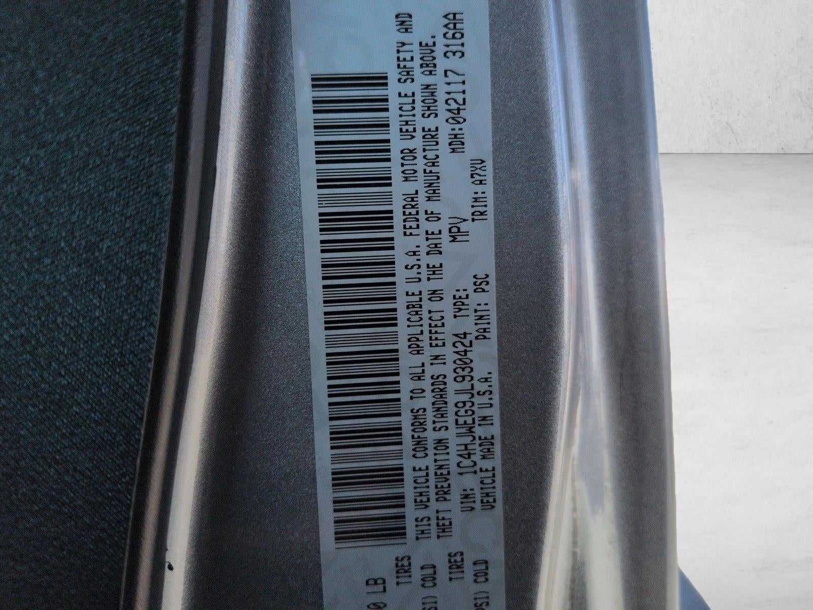 2018 Jeep Wrangler JK Unlimited Sahara 4x4