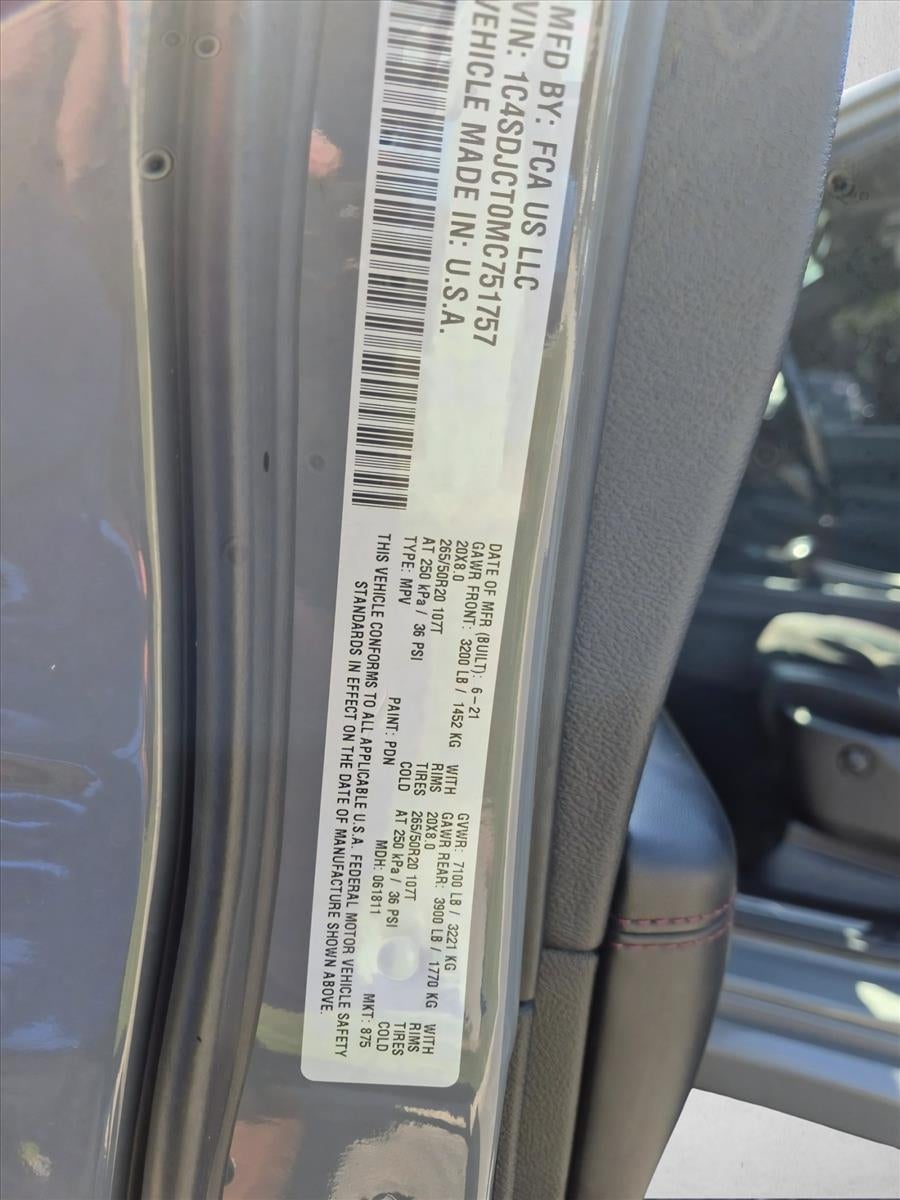2021 Dodge Durango R/T AWD