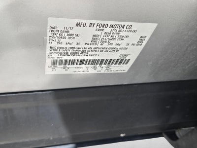 2018 Ford Explorer Limited FWD