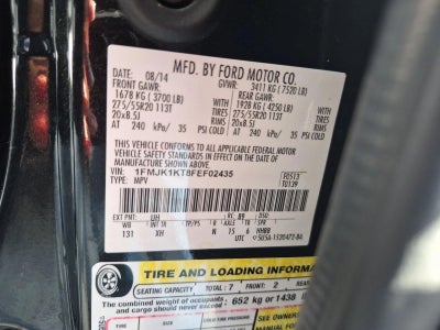 2015 Ford Expedition EL 2WD 4dr Limited