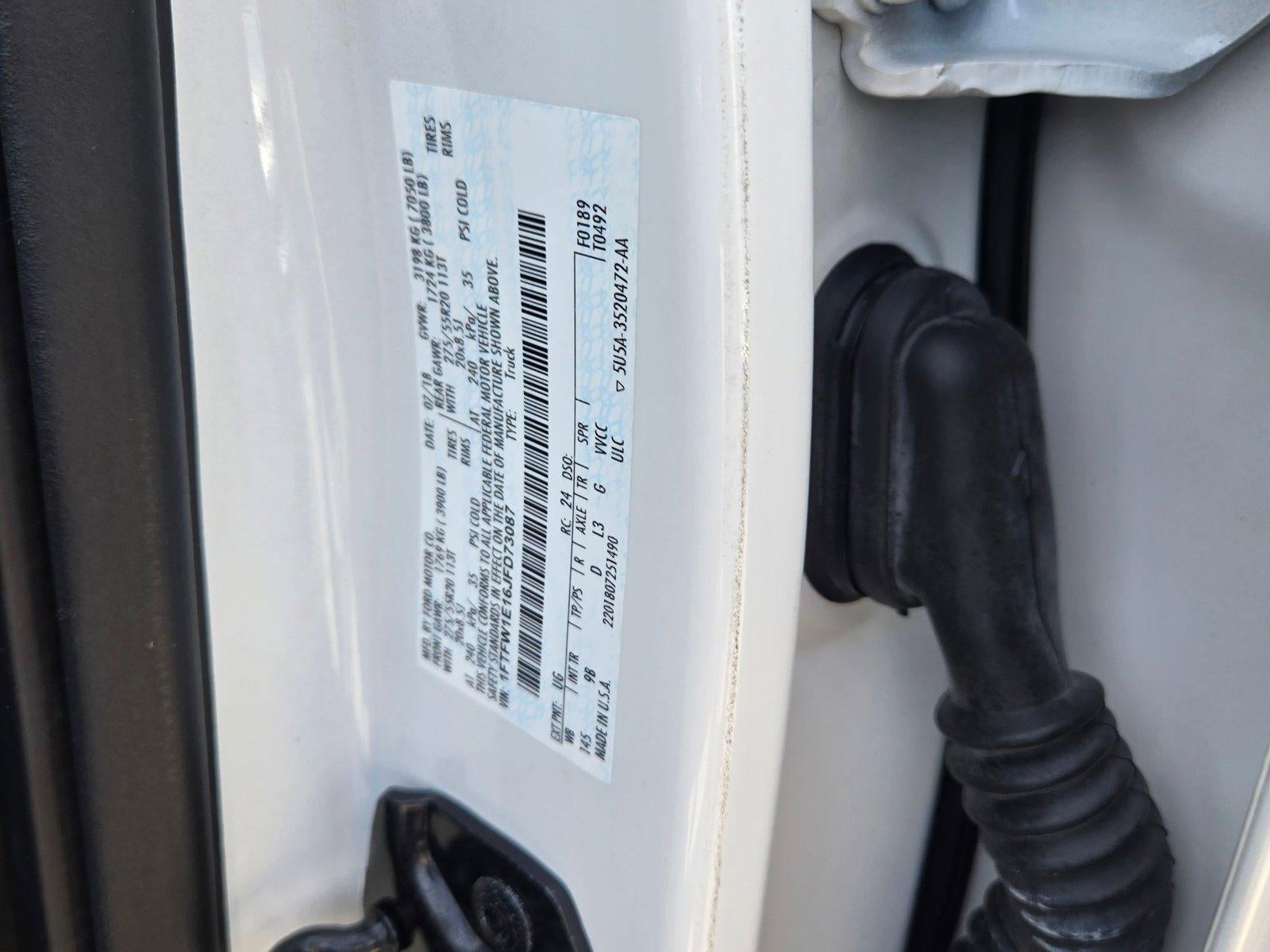 2018 Ford F-150 Platinum 4WD SuperCrew 5.5' Box