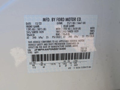 2022 Ford Edge ST AWD