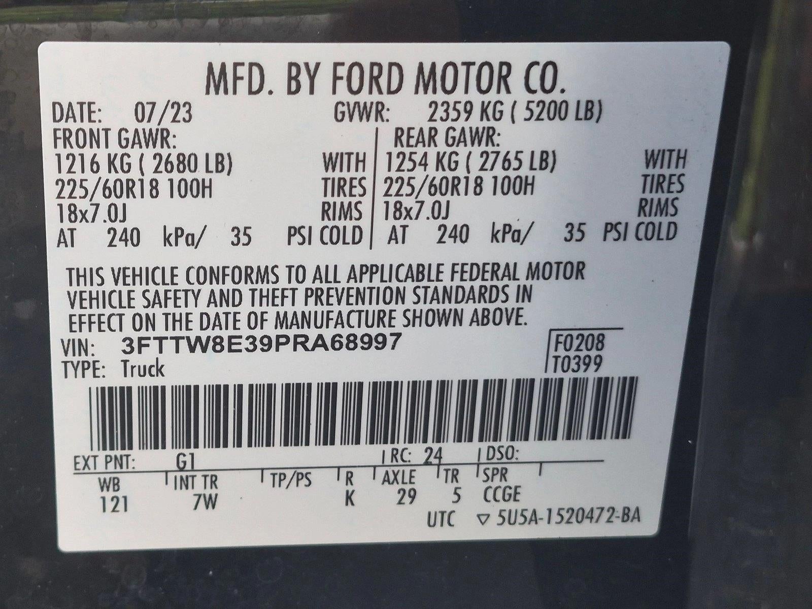 2023 Ford Maverick XLT FWD SuperCrew